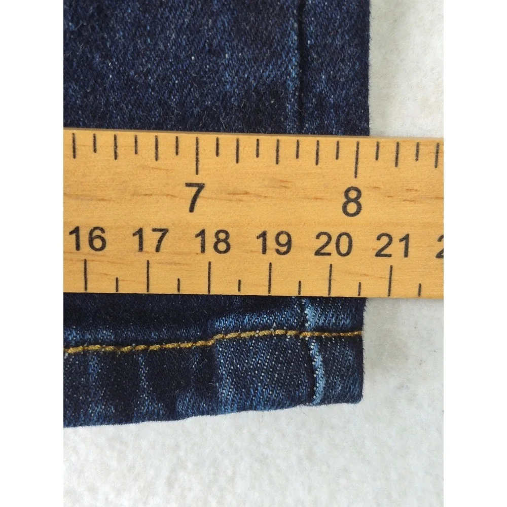 Universal Thread Mens Dark Wash Straight Leg Stretch Denim Jeans 14W
